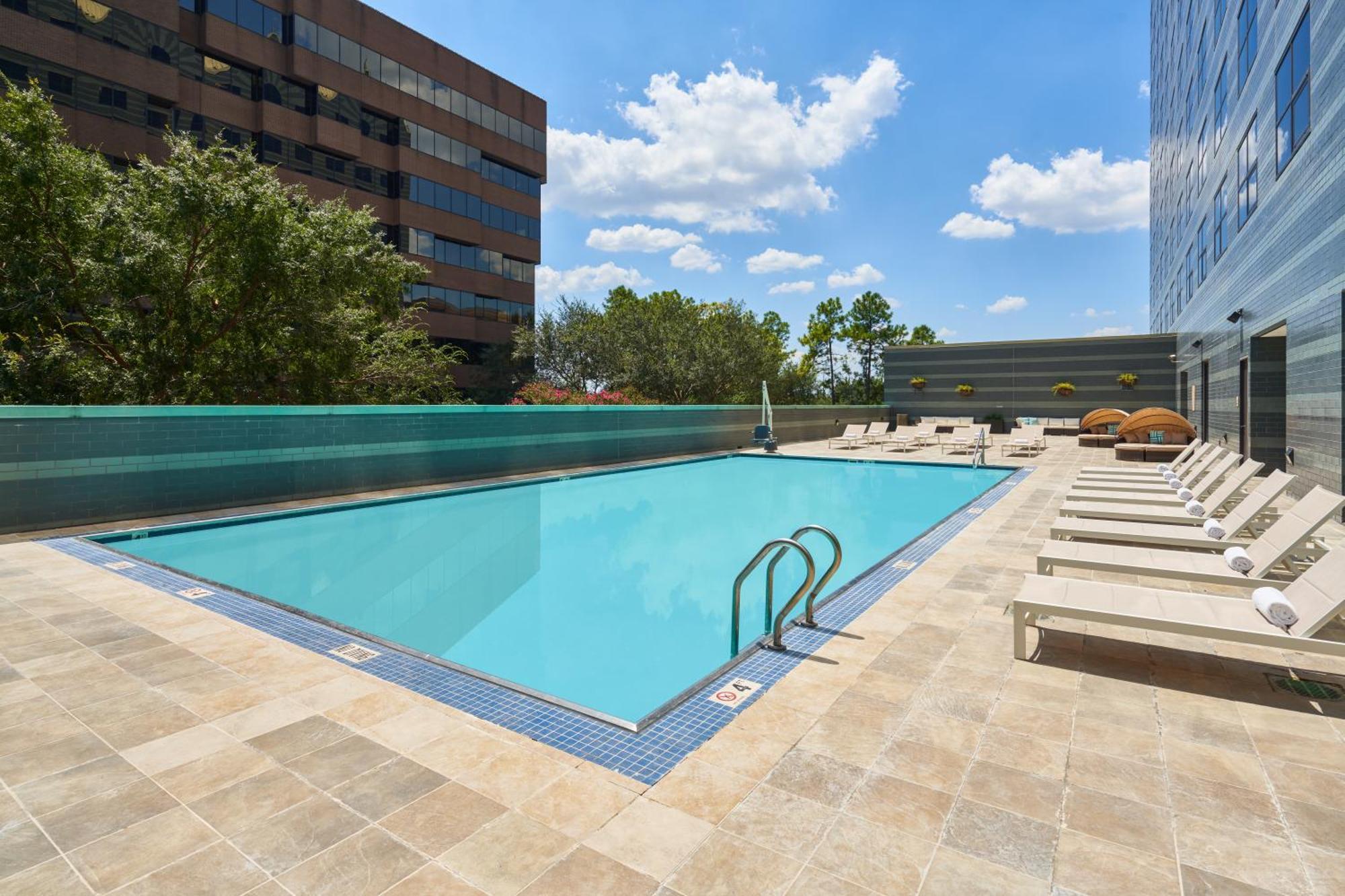 Hotel Hilton Houston North Exterior foto